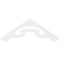 Ekena Millwork Pitch Northwest Architectural Grade PVC Gable Pediment, 72"W x 24"H x 1"P (8/12) GPP072X024X100NOR - alternate 4